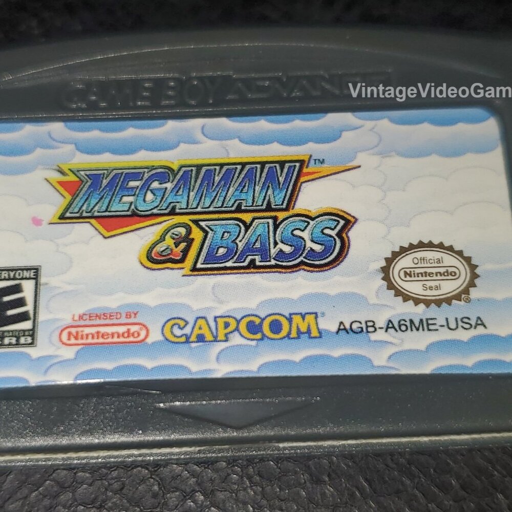 Mega Man and Bass GBA Video Game Gameboy Advance